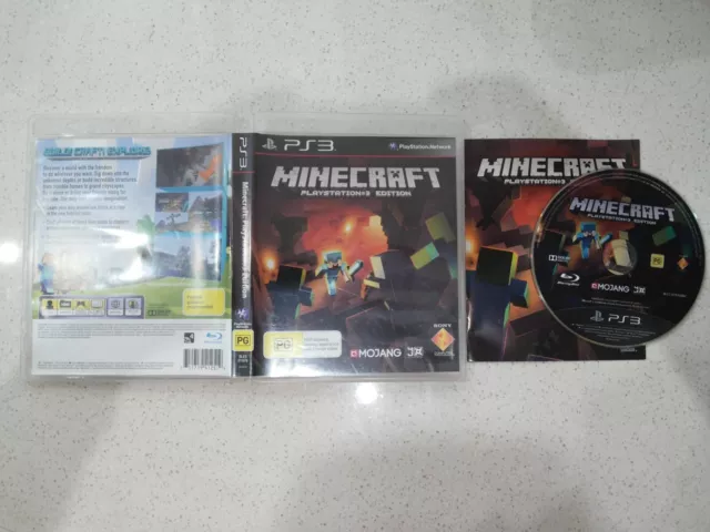 Minecraft PlayStation 3 edition PS3 Rus game