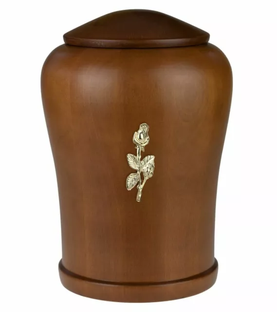 Hand Aktiviert Holz Einäscherung Urne für Erwachsene Einzigartig Denkmal Funeral