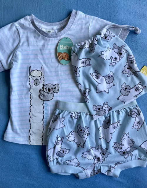 NEW Peter Alexander Baby Size 18-24 Months Koala Llama PJ Set