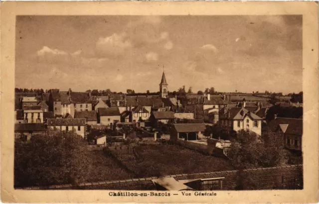 CPA CHATILLON-en-BAZOIS general view of Nievre (100259)
