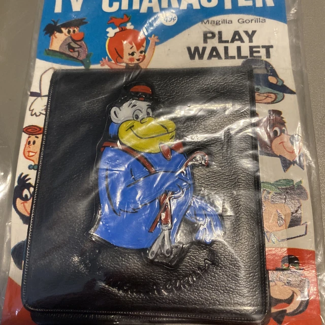 RARE MAGILLA GORILLA Anthropomorphic Play Wallet HannaBarbera Estelle