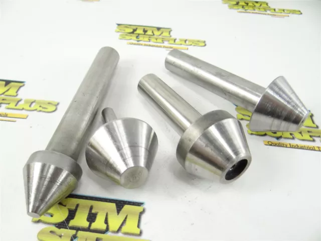 4 Dead Centers + Bull Nose 3/8" To 13/16" Shanks 1-1/4" To 1-3/4" Head Dia 4 Dead Centers + Bull Nose 3/8" To 13/16" Shanks 1-1/4" To 1-3/4" Head Dia