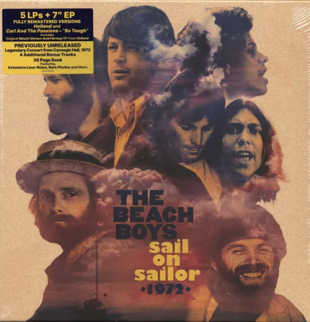 The Beach Boys - Sail On Sailor (5-LP + 1 Single 7inch, Super Deluxe Edition)...