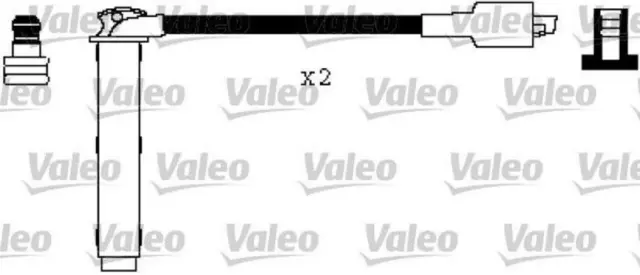 VALEO Kit de câbles d'allumage Jeu De Câbles d'Allumage 346337 pour MG MGF (RD)