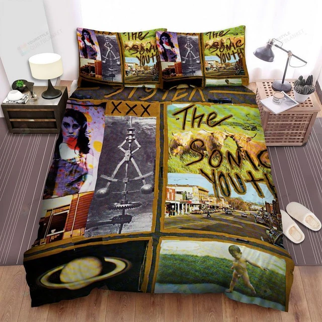 SONIC YOUTH BAND Sister Album Cover Quilt Duvet Cover Set Children King