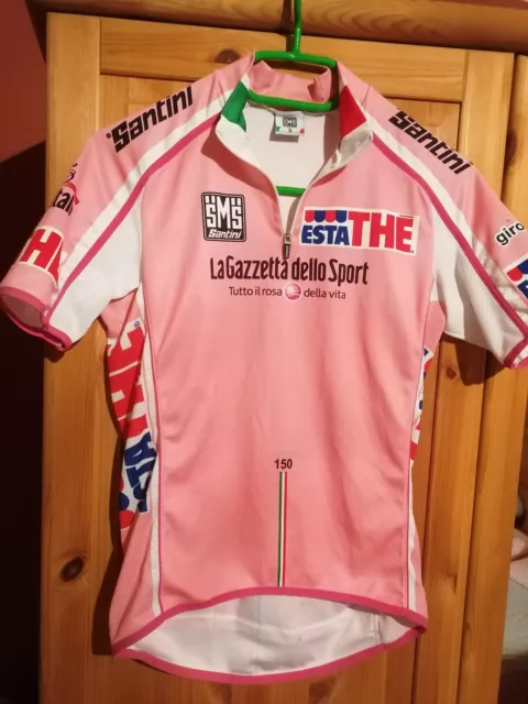 SMS Santini Rosa Trikot Giro D Italia Italien Tour Radsport Gr. 44/46 XS D 36 S