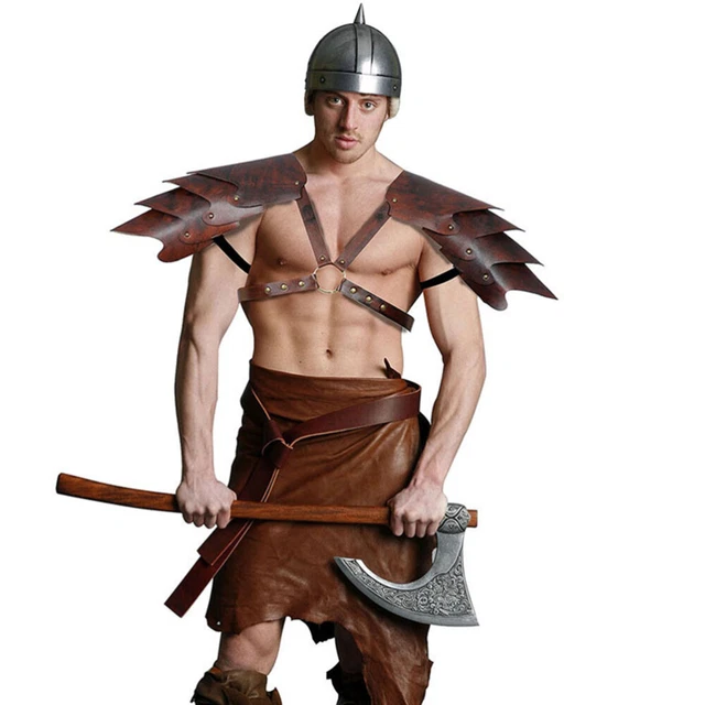 Armatura vintage carro armato spalla soldato Halloween costume cosplay tracolla