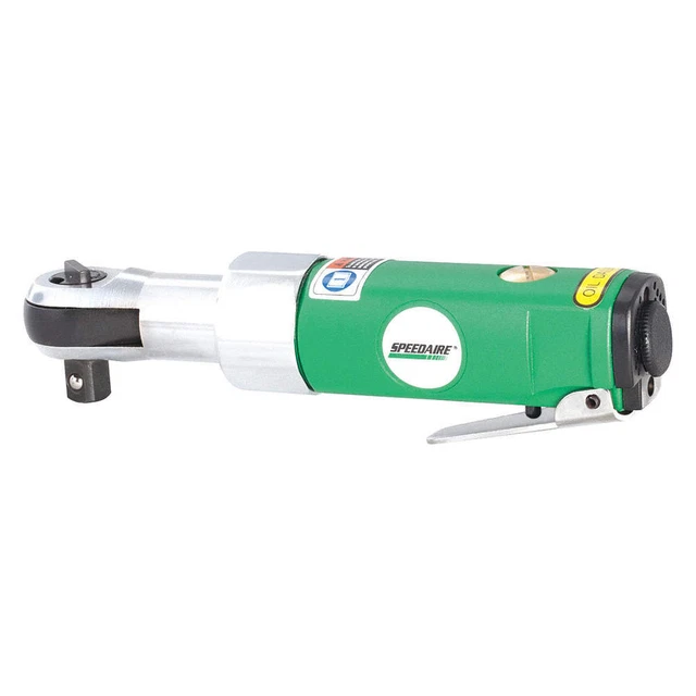 SPEEDAIRE 21AA60 Ratchet,Air Powered,1/4" Square,240 rpm