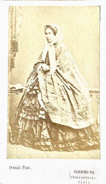 Portrait Louise d'Artois Duchesse De Parme Lithographie Par