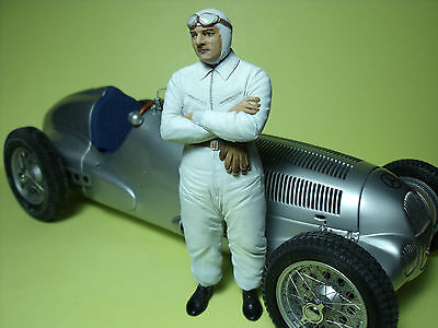 1/18 Figura ASCARI PIT STOP Vroom non verniciato per Schuco CMC CMR Minichamps 