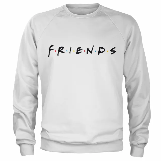 Officially Licensed Friends Logo Sweatshirt S-XXL Sizes