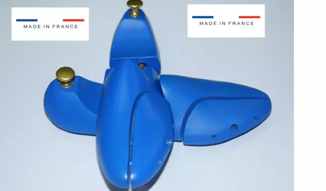 Embauchoirs Extendeur en Bois Réglables Professionnel Haut de Gamme BLEU
