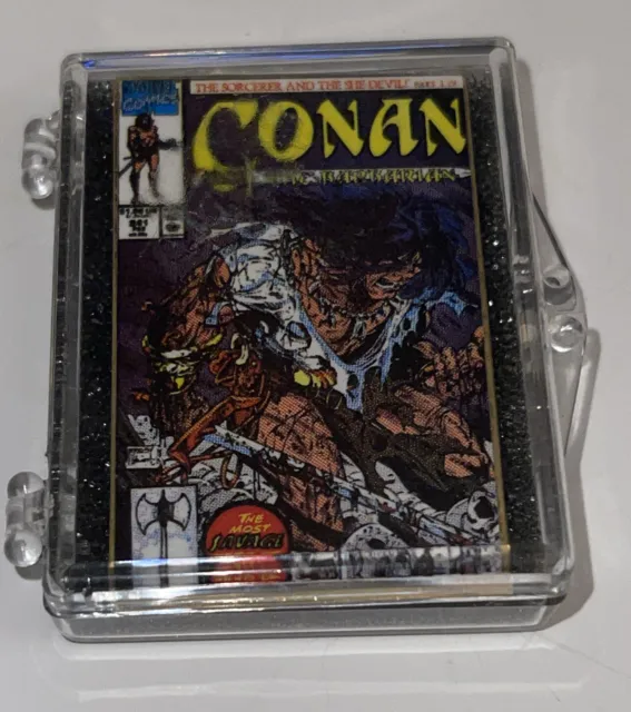 Conan limited edition cover pin number one pin 840/2,500, comic book art. Rare