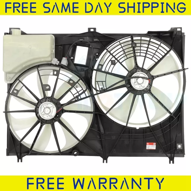 Condenser Radiator Cooling Fan Assembly for 2014 2015-2017 Toyota Highlander