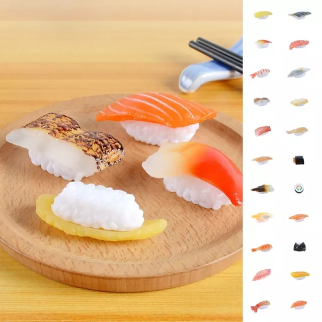 Japanese Food Simulation Sushi Model Rice Ball Food Toys  Children/Kids