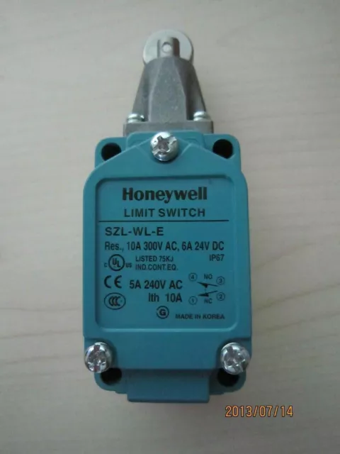 ONE NEW- For Honeywell Limit Switch Brand New in box SZL-WL-E 3