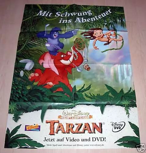 Filmposter A1 Tarzan Neu Filmplakat Walt Disney Plakat