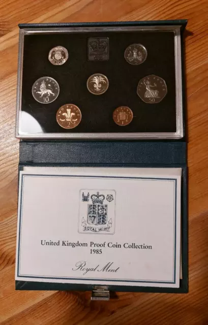 1985 - Proof Coin Collection - The New Effigy