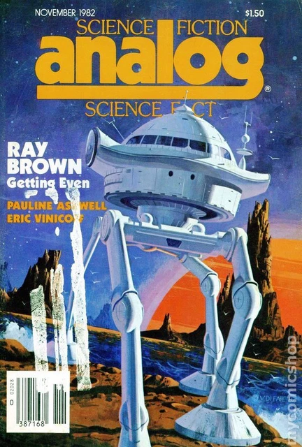 Analog Science Fiction/Science Fact Vol. 102 #12 VG 1982 Stock Image Low Grade