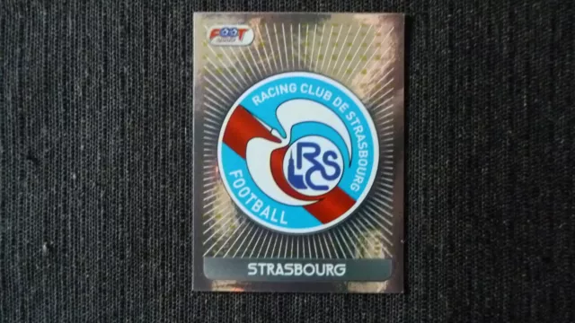 Sticker Panini Championnat Foot 2008 Ecusson Badge Strasbourg # 443 Mint New