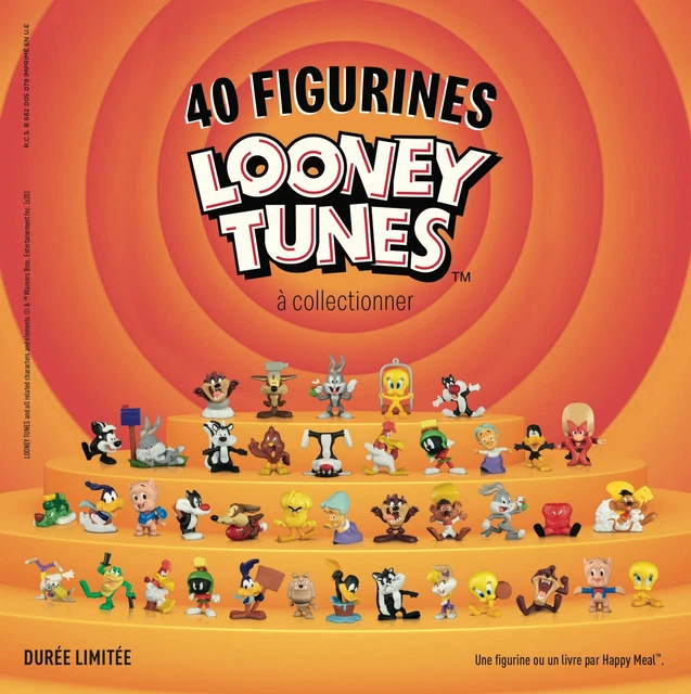 LOT DE 3 figurines Looney Tunes Mc Do Happy meal McDonald's 2020 NEUF EUR 13,00 - PicClick FR