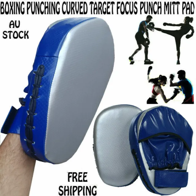 Boxing Pads MMA Target Focus Punching Mitts Thai Strike Pad Kick Training Gloves