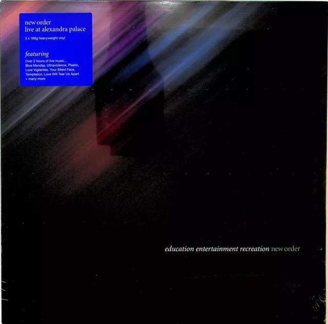 New Order – Education Entertainment.. 2018 Live 3-LP NEW** Vinyl Joy Division