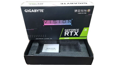 Scatola vuota originale Gigabyte GeForce RTX 3060 questa vendita è privo di elementi nella casella * 