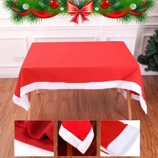 Große rechteckige Weihnachtstischdecke Decken Weihnachten Party Wohnkultur Tischdecken