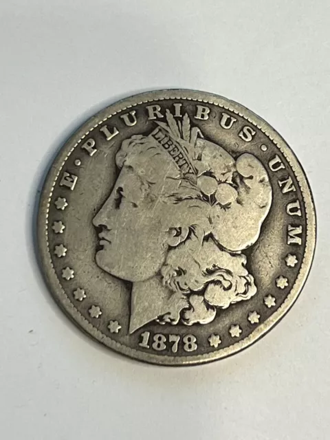 1878-CC $1 Morgan Silver Dollar - Carson City Dollar