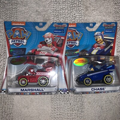 paw patrol true metal race
