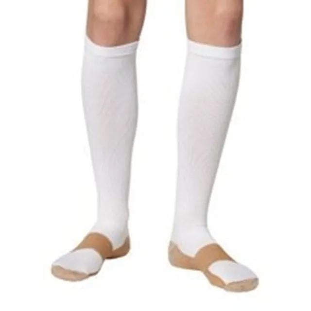 Compression Copper Socks Below Knee High Men Woman Anti Fatigue Foot Pain Relief