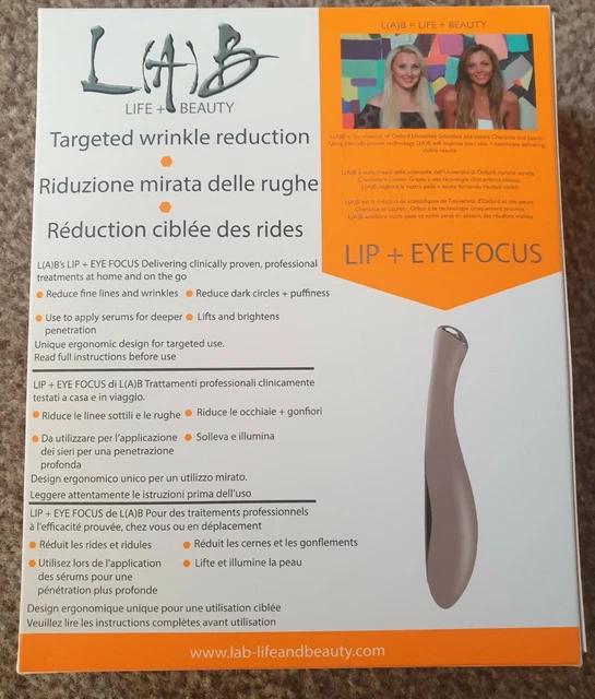 LAB LIFE + Beauty Lip & Eye Focus, Targeted Wrinkle Reduction. NEW UNOPENED. £25.00 PicClick UK