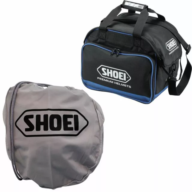 Genuine Shoei Fleece Lined Motorcycle Helmet Racing Bag or Cloth Helmet Bag