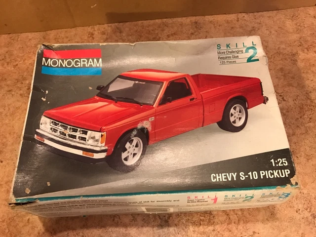 モノグラム 1/25 chevy s-10 Monogram Chevy S-10 Waverider Pickup Truck 1:25 Model Kit