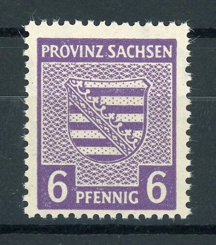 SBZ-Provinz Sachsen 76 Y c postfrisch geprüft #HO739