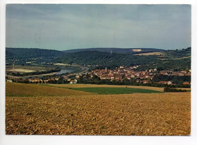 CUSTINES Meurthe et moselle CPA 54 carte moderne des années 1980 vue generale