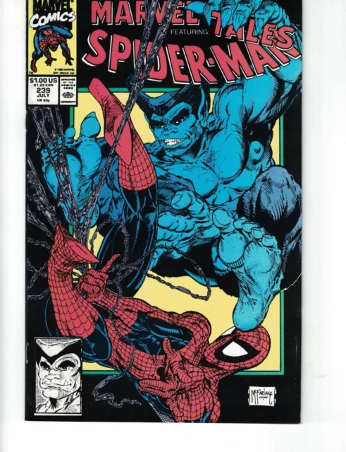 MARVEL TALES FEATURING SPIDER-MAN #239 JULY 1990 MARVEL COMICSLOT xx22