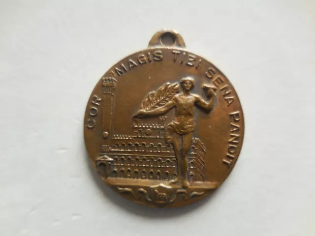 Medalla de la asociación de gimnasia de Siena