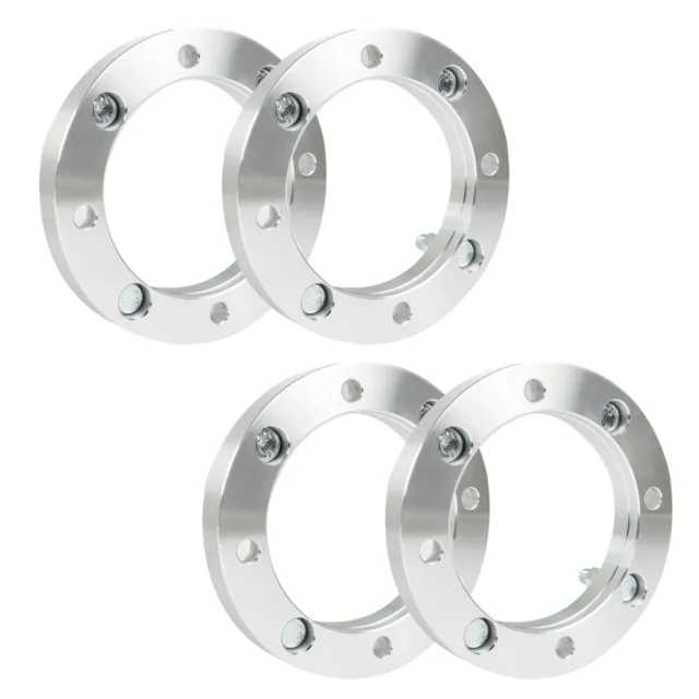 For Polaris RZR Ranger 4pcs 4x156mm ATV Wheel Spacers 1 inch with 12x1.5 Studs