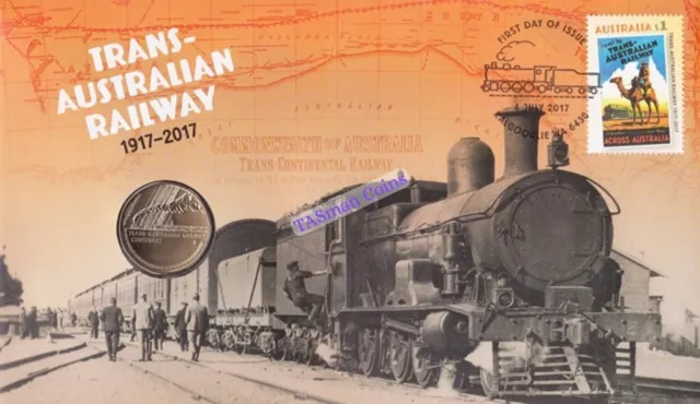 PNC Australia 2017 Trans-Australian Railway Centenary RAM $1 Coin