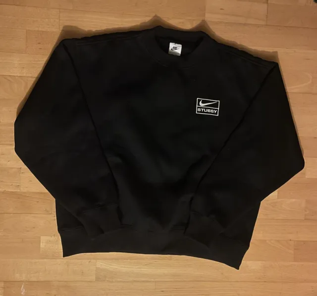Nike x Stussy Sweatshirt Black Size S