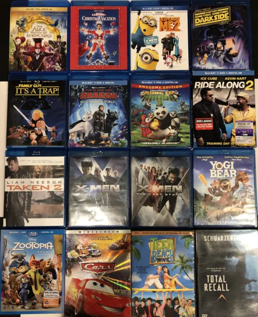 BLU-RAY BLURAY MOVIES BRAND NEW SEALED Pick and Choose your bundle Movies  SALE