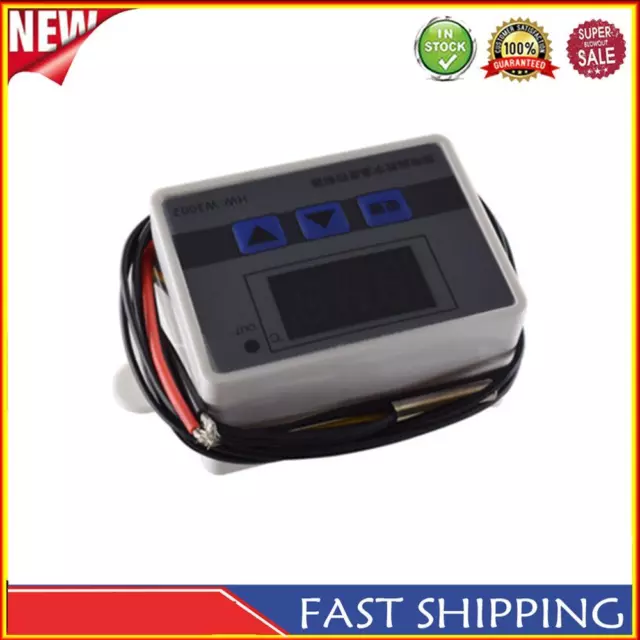 W3002 Thermostat Regulator 3-digit Digital Display Temperature Control Switch