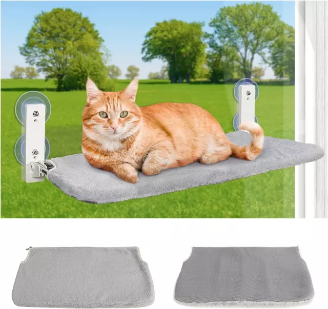 Pet Cat Window Hammock Foldable Perch Sleeping Bed Mounted Durable Seat Cover