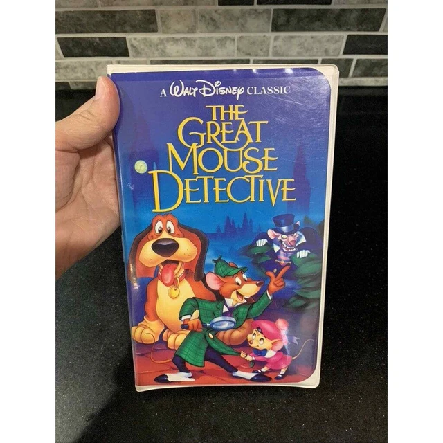 WALT DISNEY CLASSIC The Great Mouse Detective VHS Black Diamond 1-55890 ...