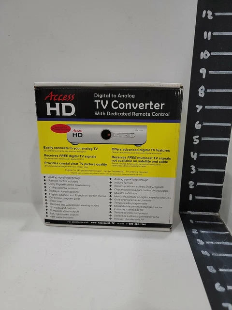 Access HD digital to analog tv converter Model DTA 1050D