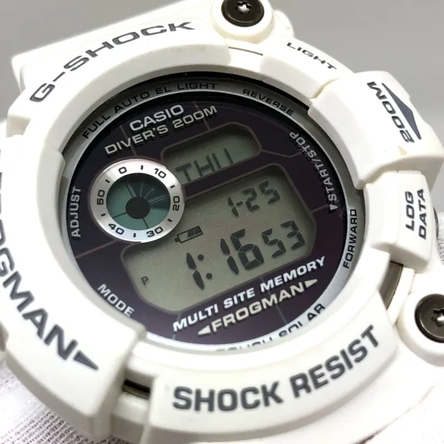 Casio Watch G-Shock Frogman 2006 Tough Solar GW-206K-7JR Used in Japan