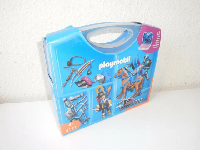 Valise De Rangement Playmobil Vintage Avec Accessoires