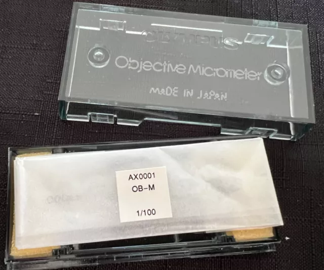 New Olympus Tokyo 0.01mm OB-MM Stage UPDATED PRICING TO SELL
